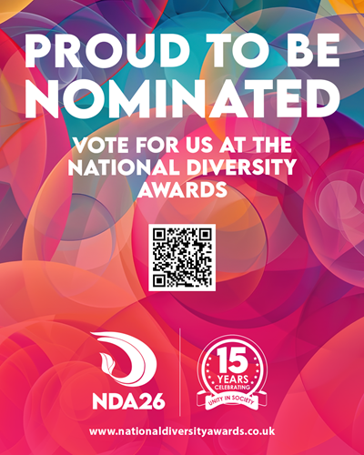 Proud to be nominated